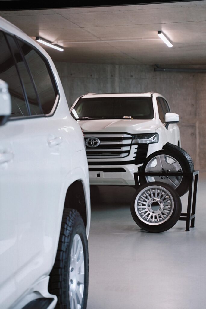 Armored Toyota Land Cruisers at Monza SAL
