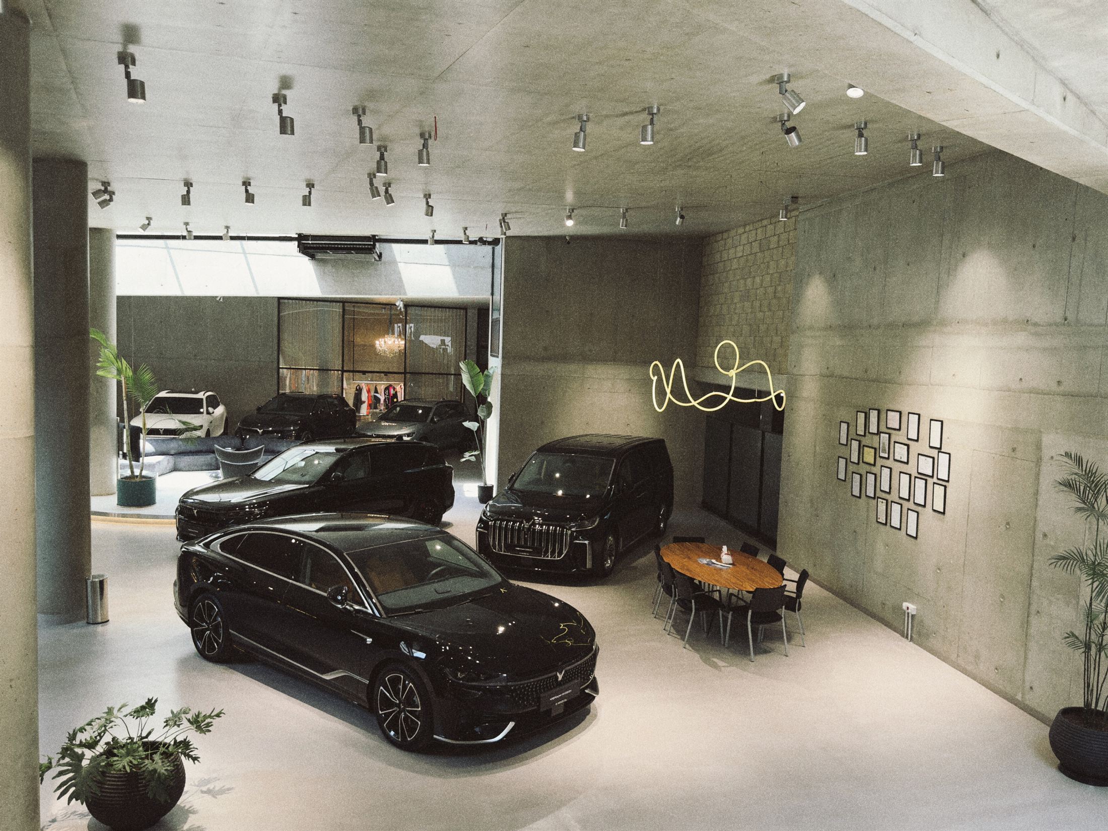 Inside the Monza SAL showroom in Horsh Tabet